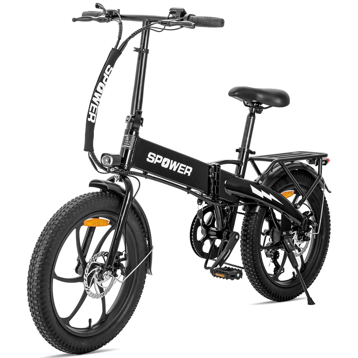 アシスト自転車 折り畳み式 20インチ 型式認証取得 110km続行可能 登坂30度 シマノ製7段変速機 前後デスクブレーキ ユニセックス大人 耐震性 軽量 頑丈 耐荷重150kg 通勤 通学 公道可