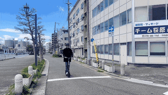 スムーズな走行