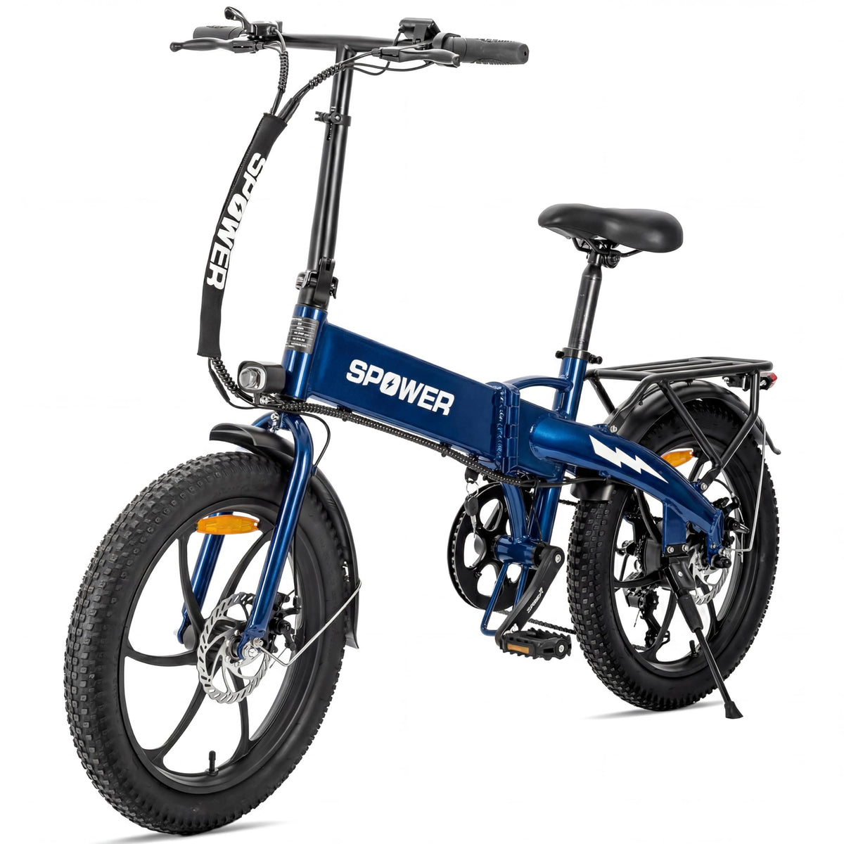 アシスト自転車 折り畳み式 20インチ 型式認証取得 110km続行可能 登坂30度 シマノ製7段変速機 前後デスクブレーキ ユニセックス大人 耐震性 軽量 頑丈 耐荷重150kg 通勤 通学 公道可